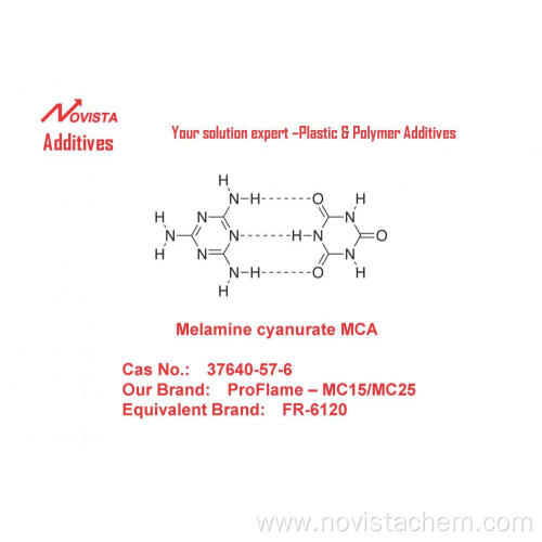 MCA15 MCA25 melamine cyanurate flame retardant